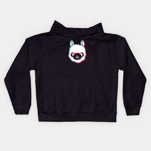 Alpaca Kids Hoodie by Tooniefied